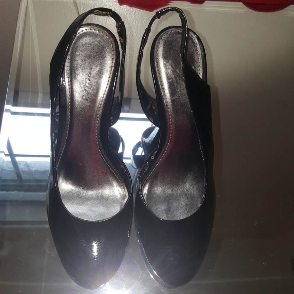 CANDIE'S 11" HEEL, SZ 8